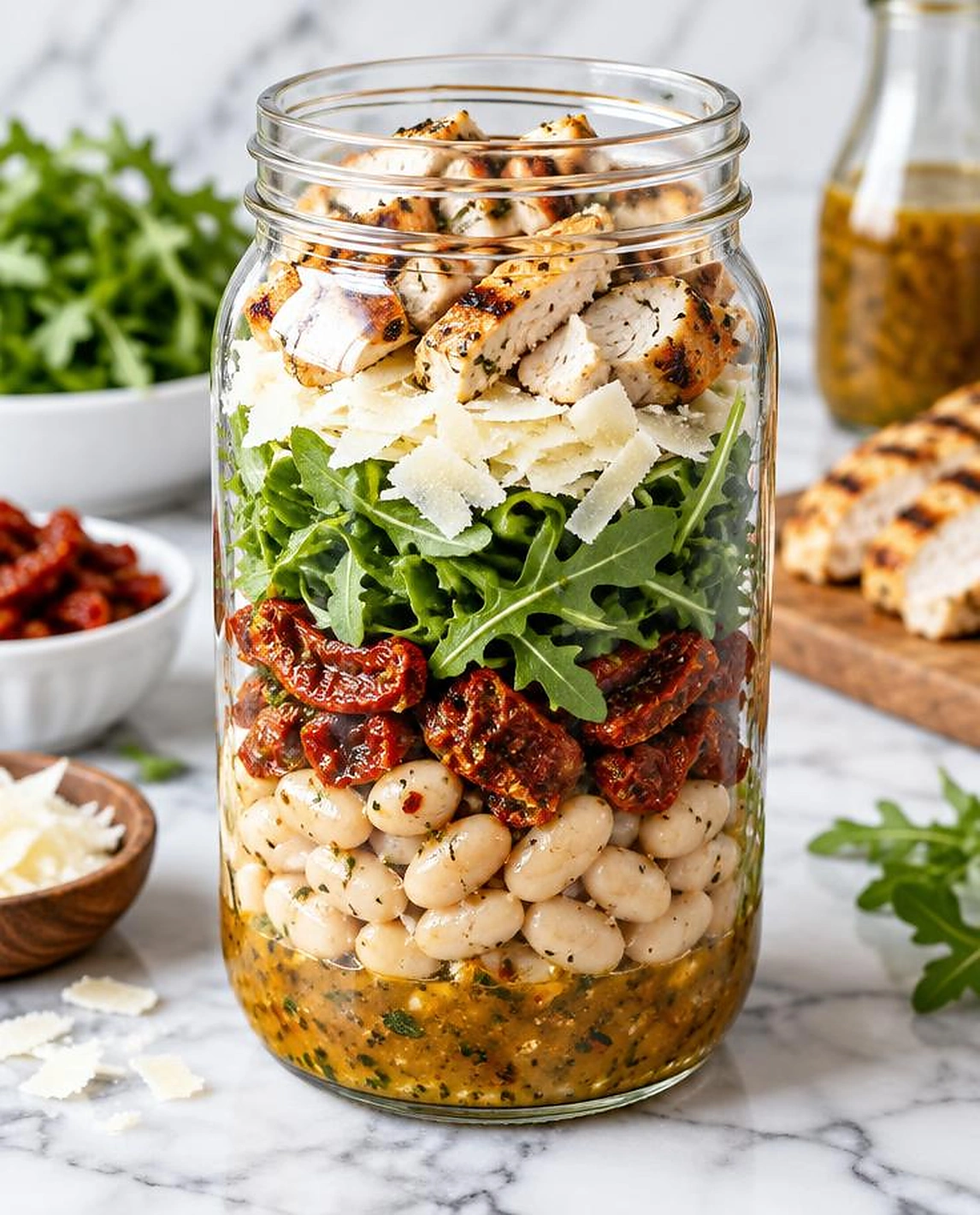 Salada Toscana + Molho Siciliano