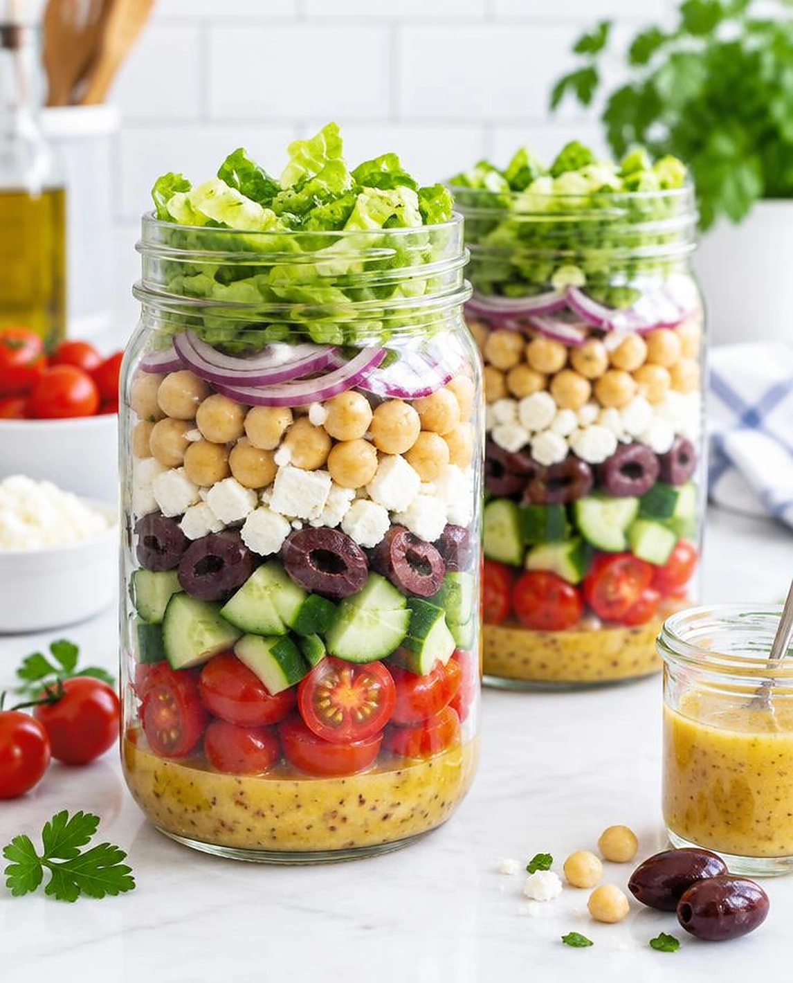 Salada Mediterrânea + Molho Agridoce
