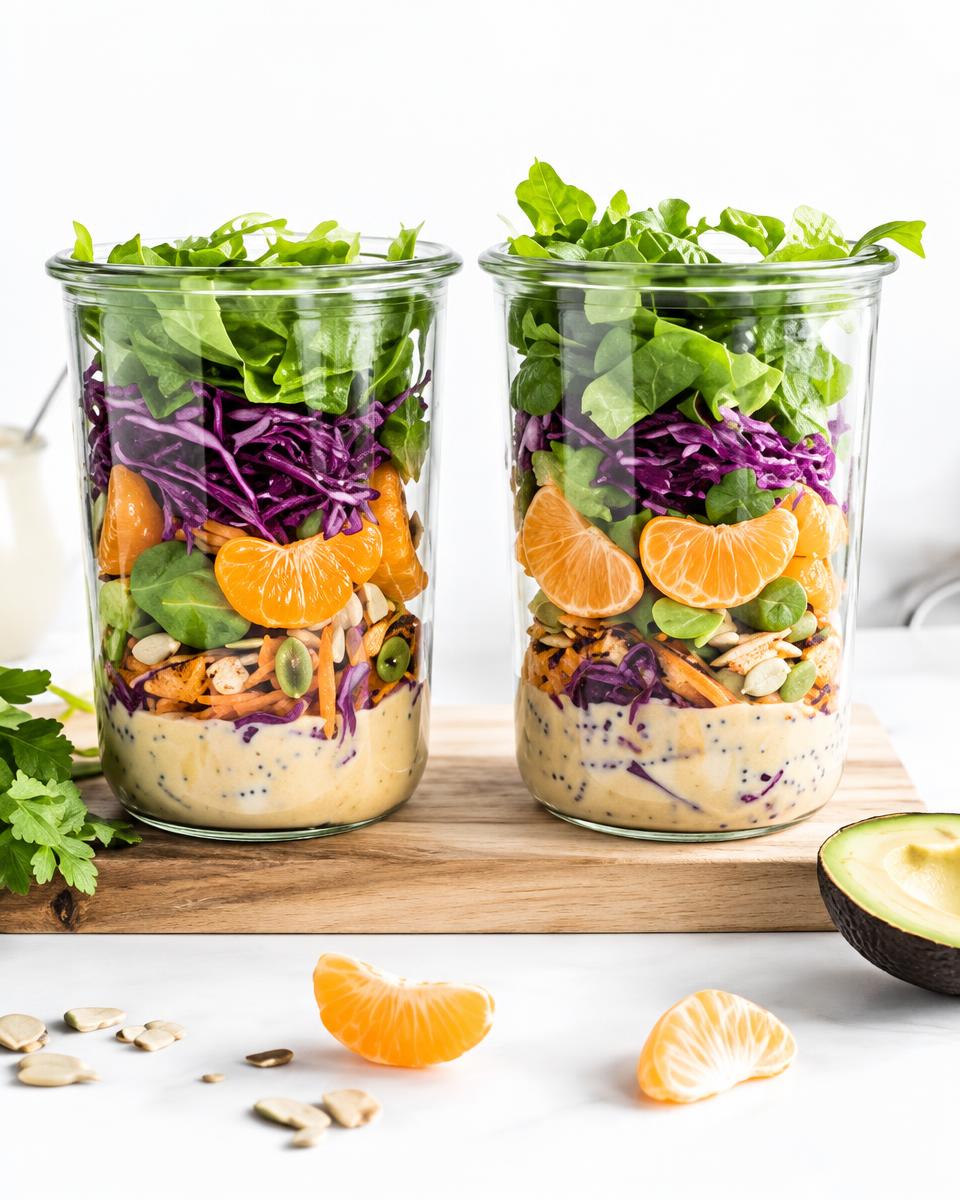 Salada Refrescante + Molho Cítrico